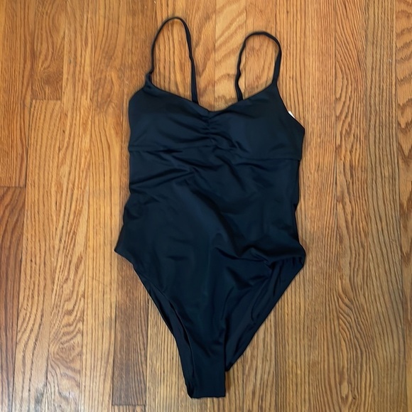 Andie The Symi One Piece Swimsuit Black size S NWT - Picture 3 of 9
